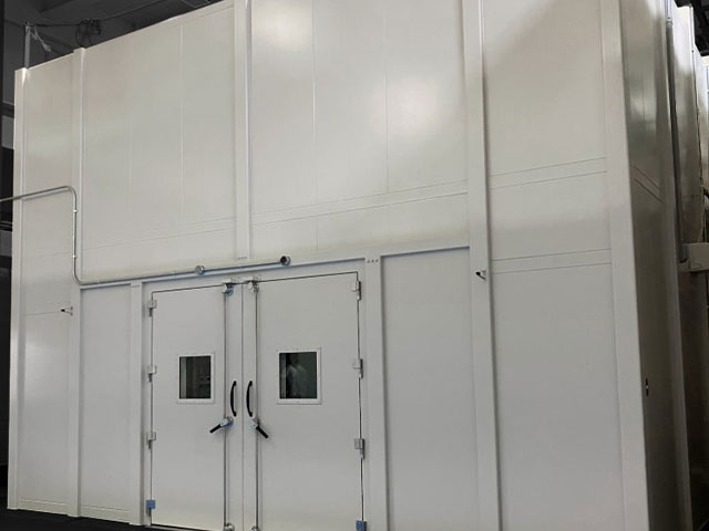 Soundproofing room N for vibration testing machine (without ground)