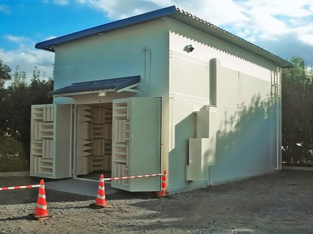 [Suitable for automotive parts manufacturers ] Semi anechoic chamber for vehicle acoustic measurement (outdoor type)