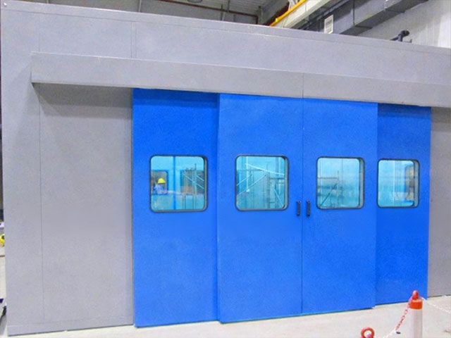 Electrically Operated Sliding Door Soundproof Room