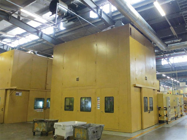 Soundproof Room for Punch Presses Below 350 Tons